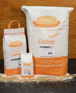 Farine pain de Campagne prête à l'emploi du Moulin de Sarré